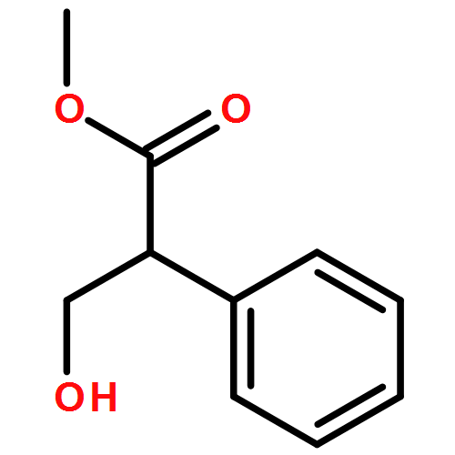 Benzeneacetic acid, α-(hydroxymethyl)-, methyl ester, (αR)- 