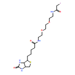 1H-Thieno[3,4-d]imidazole-4-pentanamide, hexahydro-N-[2-[2-[2-[(2-iodoacetyl)amino]ethoxy]ethoxy]ethyl]-2-oxo-, (3aS,4S,6aR)- 