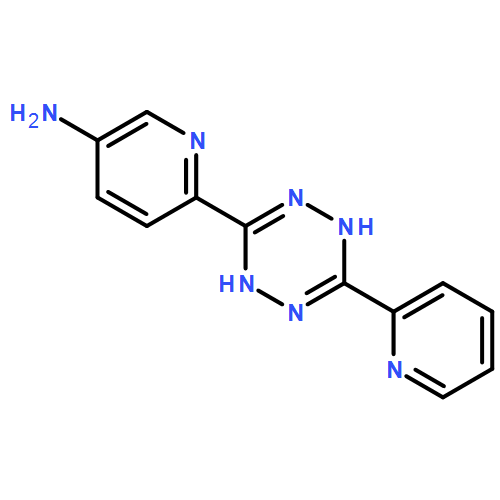 3-Pyridinamine, 6-[1,4-dihydro-6-(2-pyridinyl)-1,2,4,5-tetrazin-3-yl]- 