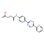 Butanoic acid, 4-oxo-4-[[6-[6-(2-pyridinyl)-1,2,4,5-tetrazin-3-yl]-3-pyridinyl]amino]- 