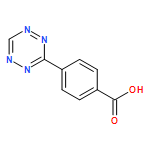 Benzoic acid, 4-(1,2,4,5-tetrazin-3-yl)- 