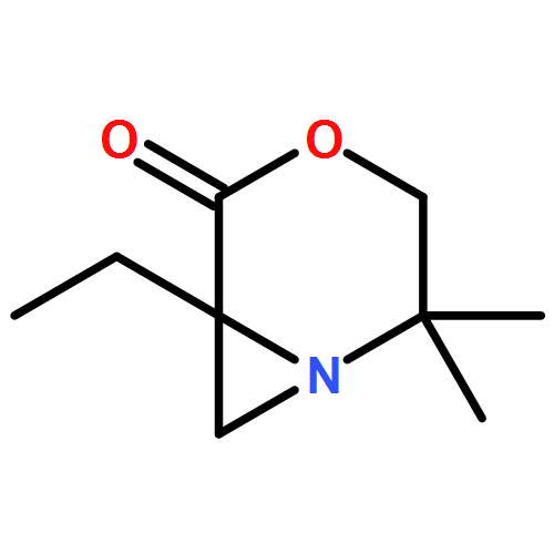 4-Oxa-1-azabicyclo[4.1.0]heptan-5-one, 6-ethyl-2,2-dimethyl- 