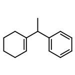 Benzene, [1-(1-cyclohexen-1-yl)ethyl]- 