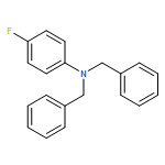 Benzenemethanamine, N-(4-fluorophenyl)-N-(phenylmethyl)- 