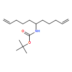 Carbamic acid, N-[1-(4-penten-1-yl)-5-hexen-1-yl]-, 1,1-dimethylethyl ester 