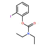 Carbamic acid, N,N-diethyl-, 2-iodophenyl ester 