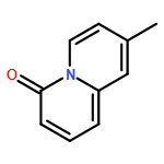 4H-Quinolizin-4-one, 8-methyl- 