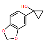 Cyclopropanol, 1-(1,3-benzodioxol-5-yl)- 