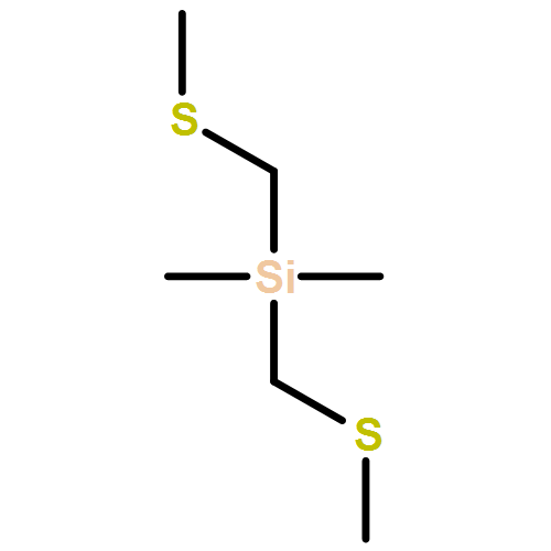 Silane, dimethylbis[(methylthio)methyl]- 