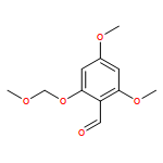 Benzaldehyde, 2,4-dimethoxy-6-(methoxymethoxy)- 