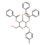 β-D-Glucopyranoside, 4-methylphenyl 1-thio-, 2,3,4-tribenzoate 