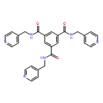 1,3,5-Benzenetricarboxamide, N1,N3,N5-tris(4-pyridinylmethyl)- 