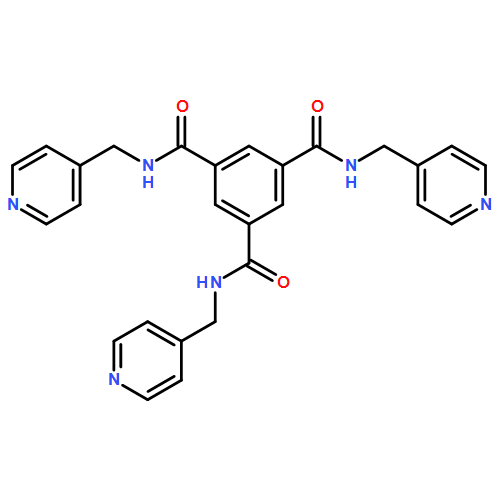 1,3,5-Benzenetricarboxamide, N1,N3,N5-tris(4-pyridinylmethyl)- 