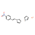 Ferrocene, [(1E)-2-(4-nitrophenyl)ethenyl]- 