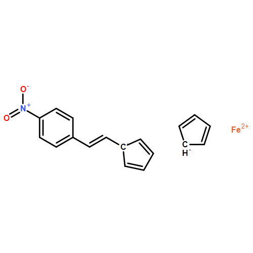 Ferrocene, [(1E)-2-(4-nitrophenyl)ethenyl]- 