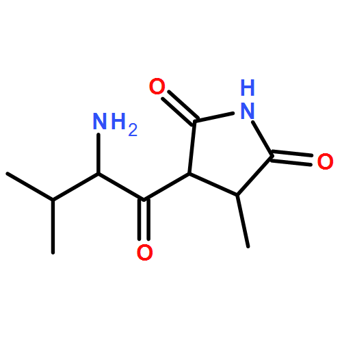 2,5-Pyrrolidinedione, 3-[(2S)-2-amino-3-methyl-1-oxobutyl]-4-methyl-, (3R,4S)- 