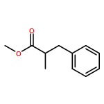 Benzenepropanoic acid, α-methyl-, methyl ester, (αS)- 