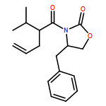 2-Oxazolidinone, 3-[(2S)-2-(1-methylethyl)-1-oxo-4-penten-1-yl]-4-(phenylmethyl)-, (4S)- 