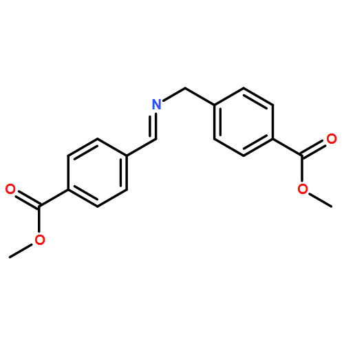 Benzoic acid, 4-[[[[4-(methoxycarbonyl)phenyl]methylene]amino]methyl]-, methyl ester 