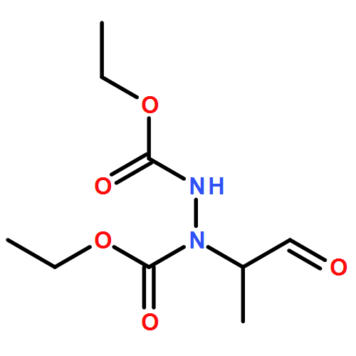 1,2-Hydrazinedicarboxylic acid, 1-[(1R)-1-methyl-2-oxoethyl]-, 1,2-diethyl ester 