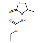 Carbamic acid, N-[(4S)-4-methyl-2-oxo-3-oxazolidinyl]-, ethyl ester 