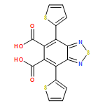 2,1,3-Benzothiadiazole-5,6-dicarboxylic acid, 4,7-di-2-thienyl- 