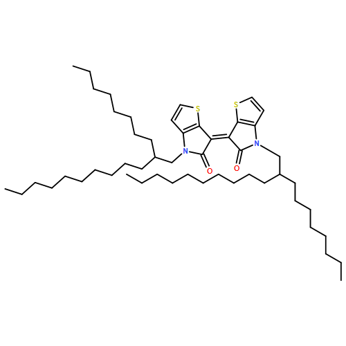 5H-Thieno[3,2-b]pyrrol-5-one, 6-[4,5-dihydro-4-(2-octyldodecyl)-5-oxo-6H-thieno[3,2-b]pyrrol-6-ylidene]-4,6-dihydro-4-(2-octyldodecyl)- 