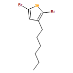 Selenophene, 2,5-dibromo-3-hexyl- 