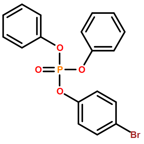 Phosphoric acid, 4-bromophenyl diphenyl ester 