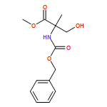 L-Serine, 2-methyl-N-[(phenylmethoxy)carbonyl]-, methyl ester 