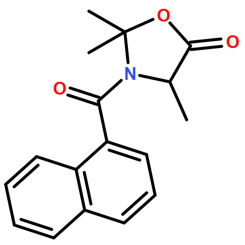 5-Oxazolidinone, 2,2,4-trimethyl-3-(1-naphthalenylcarbonyl)-, (4S)- 