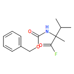 Carbamic acid, N-[(1S)-1-(fluorocarbonyl)-1,2-dimethylpropyl]-, phenylmethyl ester 