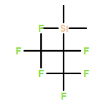 Silane, trimethyl[1,2,2,2-tetrafluoro-1-(trifluoromethyl)ethyl]- 