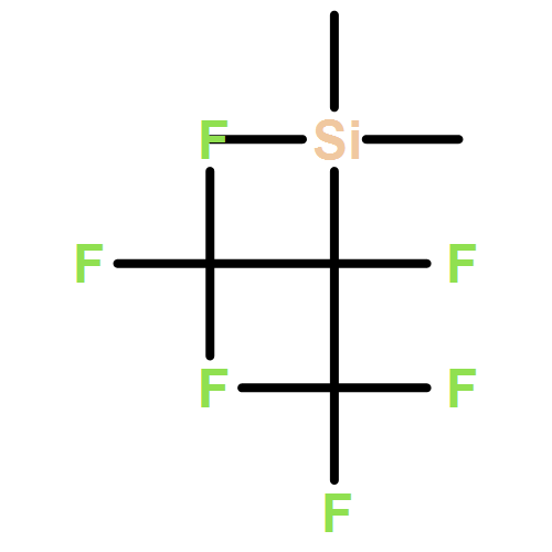 Silane, trimethyl[1,2,2,2-tetrafluoro-1-(trifluoromethyl)ethyl]- 