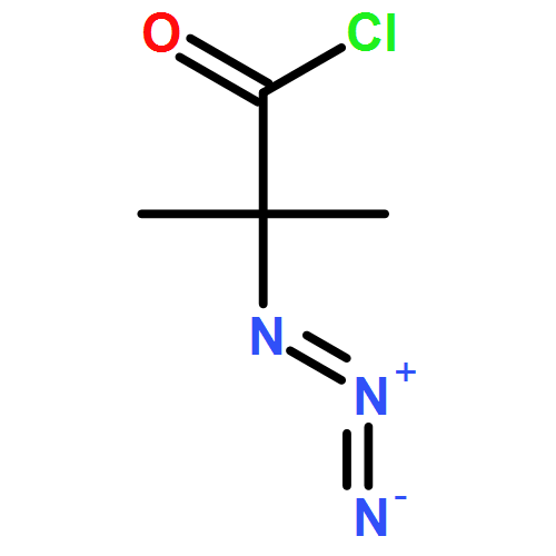 Propanoyl chloride, 2-azido-2-methyl- 