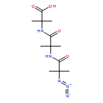 Alanine, N-(2-azido-2-methyl-1-oxopropyl)-2-methylalanyl-2-methyl- 