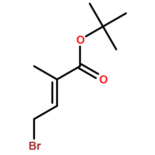 2-Butenoic acid, 4-bromo-2-methyl-, 1,1-dimethylethyl ester, (2E)- 