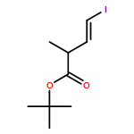 3-Butenoic acid, 4-iodo-2-methyl-, 1,1-dimethylethyl ester, (2R,3E)- 