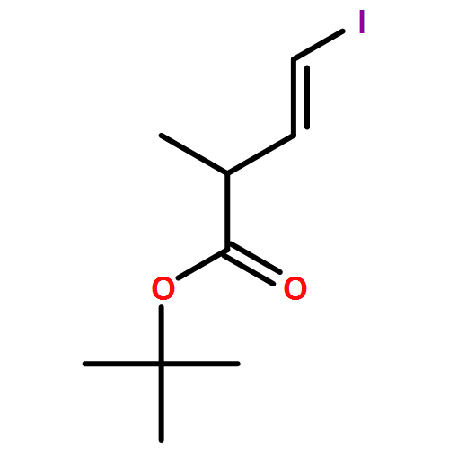 3-Butenoic acid, 4-iodo-2-methyl-, 1,1-dimethylethyl ester, (2R,3E)- 