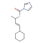 1H-Imidazole-1-carbothioic acid, S-[(1S,2E)-3-cyclohexyl-1-methyl-2-propen-1-yl] ester 