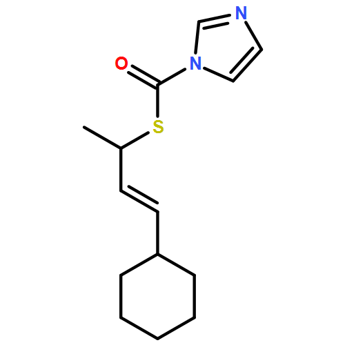 1H-Imidazole-1-carbothioic acid, S-[(1S,2E)-3-cyclohexyl-1-methyl-2-propen-1-yl] ester 