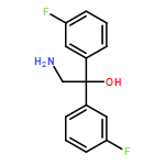 Benzenemethanol, α-(aminomethyl)-3-fluoro-α-(3-fluorophenyl)- 