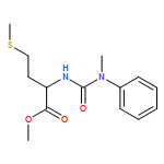 L-Methionine, N-[(methylphenylamino)carbonyl]-, methyl ester 