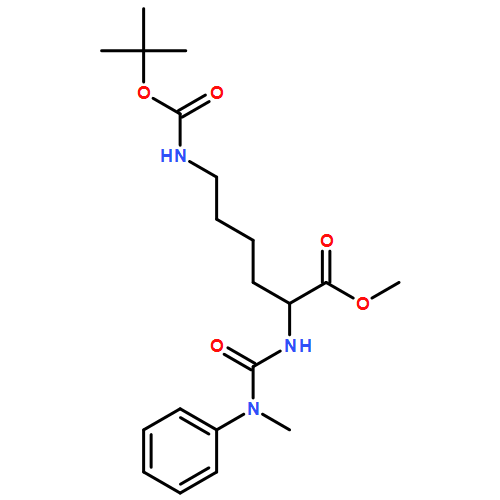 L-Lysine, N6-[(1,1-dimethylethoxy)carbonyl]-N2-[(methylphenylamino)carbonyl]-, methyl ester 