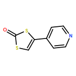 1,3-Dithiol-2-one, 4-(4-pyridinyl)-