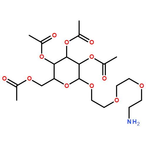 α-D-Mannopyranoside, 2-[2-(2-aminoethoxy)ethoxy]ethyl, 2,3,4,6-tetraacetate 