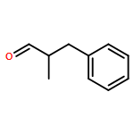 Benzenepropanal, α-methyl-, (αR)- 