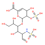 D-Glucose, 2-deoxy-4-O-(4-deoxy-2-O-sulfo-α-L-threo-hex-4-enopyranuronosyl)-2-(sulfoamino)- 