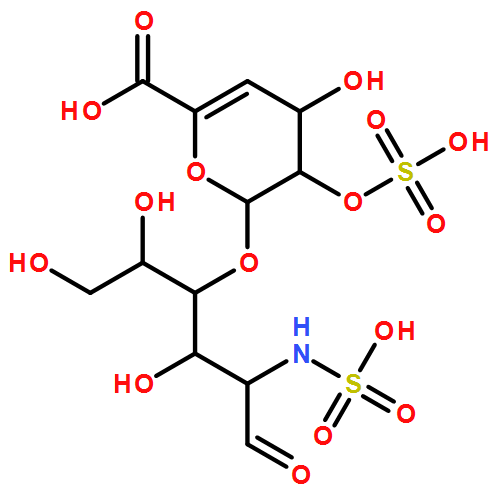 D-Glucose, 2-deoxy-4-O-(4-deoxy-2-O-sulfo-α-L-threo-hex-4-enopyranuronosyl)-2-(sulfoamino)- 