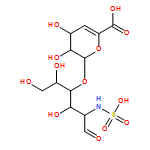 D-Glucose, 2-deoxy-4-O-(4-deoxy-α-L-threo-hex-4-enopyranuronosyl)-2-(sulfoamino)- 